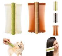 2/3/4 Pcs Bamboo Styling Double-Sided Fine Teeth Comb, Compact and Portable Tooth Dandruff Hair Comb, Ergonomic Anti-Static Comb for All Hair Types from Fine to Thick, Wet or Dry，2pcs-b