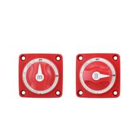 2 3 4 Position Battery Mass Switch Cut Single Dual M-Series Marine Boat 12-48V 100-300A Heavy Duty Isolator Disconnect Rotary 1Pcs(3 Position Switch)