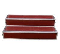 2 3 4 Tier Choir Risers Step, Portable Choral Stairs Platform, Stage Riser, Group Shot Staircase For Classroom Church(2tier)