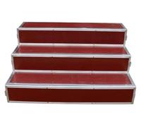 2 3 4 Tier Choir Risers Step, Portable Choral Stairs Platform, Stage Riser, Group Shot Staircase For Classroom Church(3tier)