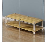 2/3/4-Tier Stereo Rack Media Storage Cabinet - AV Stand & Corner Shelf Movable Audio Rack for Entertainment Center Video Game Console & Stereo Component