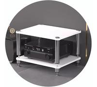 2/3/4-Tiers HiFi Rack AV Shelf HIFI Stand Record Player Stand Devices Cabinet Audio Rack With Shock-absorbing Feet- Audio Video Components OF