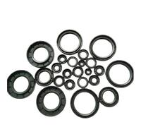 2 3 4PCS 10X20X4 10X21X4 10X22X5 10X23X9 10X24X8 10X25X7 10X32X10MM NBR Shaft Skeleton Oil Seal TC Nitrile Rubber Ring Gasket(10X24X8,3PCS)