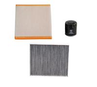 2/3/4Pcs Filters Kit For Cadillac SRX 3.0L .6L 2009-89017524 12640445 20897358 Air Cabin Oil Fuel Filter Car Parts(3PCS A)