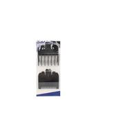 2/3/4Pcs Limit Comb,Compatible For Wahl，Hair Clipper 1.5mm 3mm 4.5mm Professional Cutting Guide Combs Hair Trimmer Positioning Comb Y0907(HDPT-Black-2pcs)