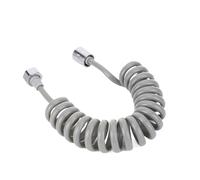 2/3/5M Flexible Shower Hose Universal Spring Extension Hand Sprayer Pipe Connector Spring Tube Bathroom Toilet Bidet Accessories(3M)