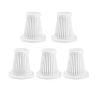 2/3/5pcs Filtes For Car Vacuum Cleaner Replace Accessories Washable Filters Cartridges Cordless Vacuum Cleaners Filters (Color : 5pcs)