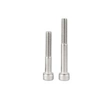 2/3/5pcs M4 M5 M6 M8 12.9 Grade Nickel Plated Half Thread Cylindrical Head Allen Bolt Socket Hex Hexagon Screw(M5-3pcs,30mm)