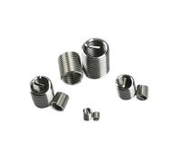 2/3/5pcs Thread Insert 304 Stainless Steel Screw Tooth Sleeve Wire Thread Repair Protective Coiled Helical Sleeve M12M14M16M18M20M22M24((2pcs) M22x2.5x1.5D)