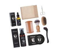 2/3/9Pcs Daily Beard Maintenance Set For Men Enhancing Softness Moisturizing Beard Comb Great Husband Boyfriend