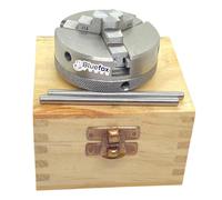 2" 3-Jaw Self-Centering Lathe Chuck Set with M12 X 1 Thread UNIMAT Lathe Wooden