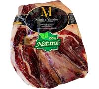 2.3 Kg Boneless 100% Iberico Ham Shoulder Bellota Pata Negra - from Iberico Pigs Fed with Acorns and 100% Natural Curation Process and No Preservatives - Spanish Jamon Iberico