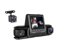 2/3 Lens 1080P Car Dashboard Camera Car With Night Video Wide Video Vehicle Dashboard Triple Camera