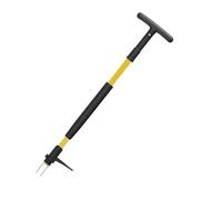 2. 3-Prong Detachable Gardening Weeder with Reinforced Pedal, Grip for Soft/Moist Soil Root Extraction Weeder Remover Tool Long Handle