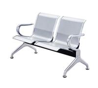 2-3 Seat Waiting Room Chairs Airport Reception Bench with Armrests & Backrest Office Guest Seating Ideal for Airports Banks Hospitals and Lounges.