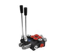 2/3 Spool 11GPM 3600PSI Directional Hydraulic Control Valve Double Acting Suitable Use for Pump Hydraulic Cylinder Motor(3 Spools)