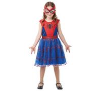(2-3 Years, Blue/Red) Marvel Girls Deluxe Spider-Girl Tutu Skirt Costume