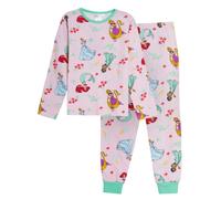 (2-3 Years) Disney Princess Girls Pyjamas for Kids Full Length Pjs Set 100% Cotton Nightwear