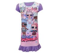 (2-3 Years, Lilac) LOL Surprise Childrens Girls Queens Of The Catwalk Nightdress