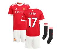 (2-3 Years) Man Utd 2021-2022 Home Mini Kit (FRED 17)