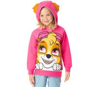 Paw Patrol Kids Hoodie | Boys Girls Chase Marshall Skye Everest OR Rubble Sweater Options | Yellow Navy Red Pink Blue Jumpers 3D Ears | Nickelodeon Merchandise