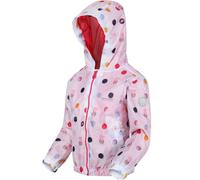 (2-3 Years, White Polka) Regatta Unisex Kids Peppa Pig Muddy Puddle Outdoor Waterproof Hooded Jacket