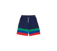 (2-3 Yrs, Navy Green Blue Red) LightHouse Boys Louie Jersey Shorts - Kids Cotton Rich Shorts
