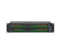 2 * 31 Band Graphic Equalizer Digital Karaoke Equalizer Home Professional Audio System, DJ Stage Performance(Black)