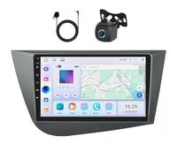 2+32G Android 13 Car Radio for Seat Leon MK2 2005-2013 Head Unit, 9 inch Touch Screen Stereo for Leon MK2 Radio Upgrade 2 Din GPS NaviAndroid Auto Bluetooth RDS Backup Camera Mirror Link