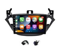 2+32G Android 13 Car Radio for Vauxhall Corsa E 2015-2019 Head Unit, 9 inch Touch Screen Stereo for Vauxhall Corsa Radio Upgrade 2 Din GPS NaviAndroid Auto Bluetooth WiFi FM RDS Backup Camera