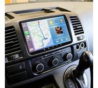 2+32GB Android 13 Car Stereo for VW Transporter T5 2010-2015, 9 inch Touch Screen Display Radio Multimedia Player Head Unit with CarPlay Android Auto GPS Navigation FM RDS SWC Mirror Link Bluetooth