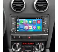 2+32GB Car Radio for Audi A3 2003-2012 S3 2006-2012 RS3 Sportback 2011-2012 with Wireless Carplay & Android Auto, Android 13 Audi Stereo with GPS Voice Control SWC Backup Camera Bluetooth 5.2 WiFi