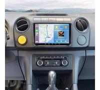 2+32GB Car Stereo for VW Amarok 2010-2015 with CarPlay Android Auto | Android 13 9 inch Touch Screen Display Radio Multimedia Player Head Unit with GPS Navigation FM RDS SWC Mirror Link Bluetooth