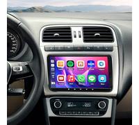2+32GB Car Stereo for VW Polo 2009-2013 with CarPlay Android Auto | Android 13 9 inch Touch Screen Display Radio Multimedia Player Head Unit with GPS Navigation FM RDS SWC Mirror Link Bluetooth