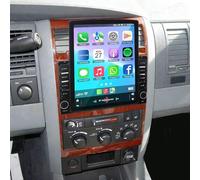 2+32GB Double Din Car Stereo For Dodge Durango 2004-2009 Universal Radio GPS Navigation Head Unit w/Wireless Carplay Android Auto 9.7 inch Bluetooth WiFi SWC Mirror Link 4Led Backup Camera