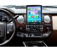 2+32GB Double Din Car Stereo for Ford F-250 Super Duty 2005-2016 Universal Radio GPS Navigation Head Unit for Carplay Android Auto 9.7 inch w/Bluetooth WiFi SWC Mirror Link 4Led Backup Camera