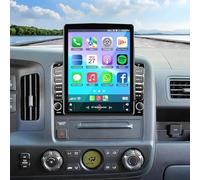 2+32GB Double Din Car Stereo for Honda Ridgeline 2006-2014 Universal Radio GPS Navigation Head Unit for Carplay Android Auto 9.7 inch w/Bluetooth WiFi SWC Mirror Link + 4Led Backup Camera