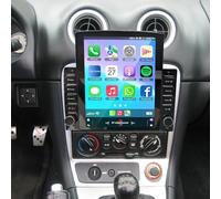 2+32GB Double Din Car Stereo For Mazda Miata MX-5 MX5 2006-2015 Universal Radio GPS Navigation Head Unit w/Carplay Android Auto 9.7 inch Bluetooth WiFi SWC Mirror Link + 4Led Backup Camera