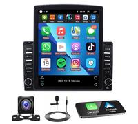 2+32GB Double Din Car Stereo For Nissan Juke 2011-2017 Universal Radio GPS Navigation Head Unit for Wireless Carplay Android Auto 9.7 inch w/Bluetooth WiFi SWC Mirror Link 4Led Backup Camera