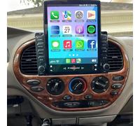 2+32GB Double Din Car Stereo for Toyota Tundra 2000-2006 Universal Radio GPS Navigation Head Unit w/Wireless Carplay Android Auto 9.7 inch Bluetooth WiFi SWC Mirror Link 4Led Backup Camera