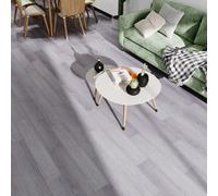 (#2) 36Pcs 5m² Rustic Wood Grain Self-adhesive Flooring