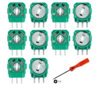 2,3K Ersatz Trimmer Potentiometer Sensor für PS5/PS4 Controller,3D Joystick Potentiometer Reparaturteile, Einstellbarer Widerstand dreipoliges Potentiometer zur Behebung von Joystick-Problemen