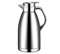 2.3L Large Capacity Thermal Coffee Carafe Tea Pots Stainless Steel Double Wall Vacuum Insulated Bottle Vacuum Flask Cups Stainless Steel Thermal Carafe