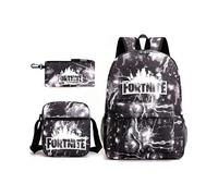 (2, 3pcs) 3pcs Game Fortnite Backpacks Kawaii Lightweight Simple Laptop School Bags Junior-senior High School Students Mochilas Travel Bag