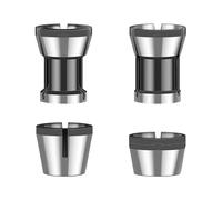2/3pcs Collet Chuck 6/6.35/8mm Wood Router Bit Trimming Engraving Machine Milling Cutter Tool Holder(2pcs ac(6mm 8mm))