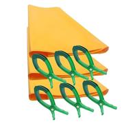 2-3pcs Electrician's Insulating Blanket - for Electrical Work/Maintenance | 0.4kV/10kV Insulation Tools with Clips(100x100cm 2pc 10kv)