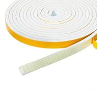 2/4/5M Rubber Seal Weather Strip Foam Sticky Tape Door Draught Excluder(12mmx10mmx2m)