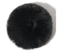 2/4/6/8/10 PCS Plush Faux Fur Rabbit Hair Ties, Fluffy Scrunchy Hair Scrunchie Bobbles Elastic Hair Bands Scrunchie Ponytail Accessories (D,4Pcs)