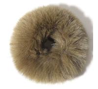 2/4/6/8/10 PCS Plush Faux Fur Rabbit Hair Ties, Fluffy Scrunchy Hair Scrunchie Bobbles Elastic Hair Bands Scrunchie Ponytail Accessories (Q,8Pcs)