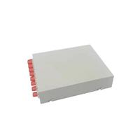 2/4/6/8/12/24 ports FC termination box fully equiped with FC singlemode pigtails adapter optical cable protection box(12 cores 1pc)